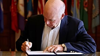 Montana Gov. Greg Gianforte on Wednesday signed into law a first-of-its kind bill that makes it illegal for TikTok to operate in the state