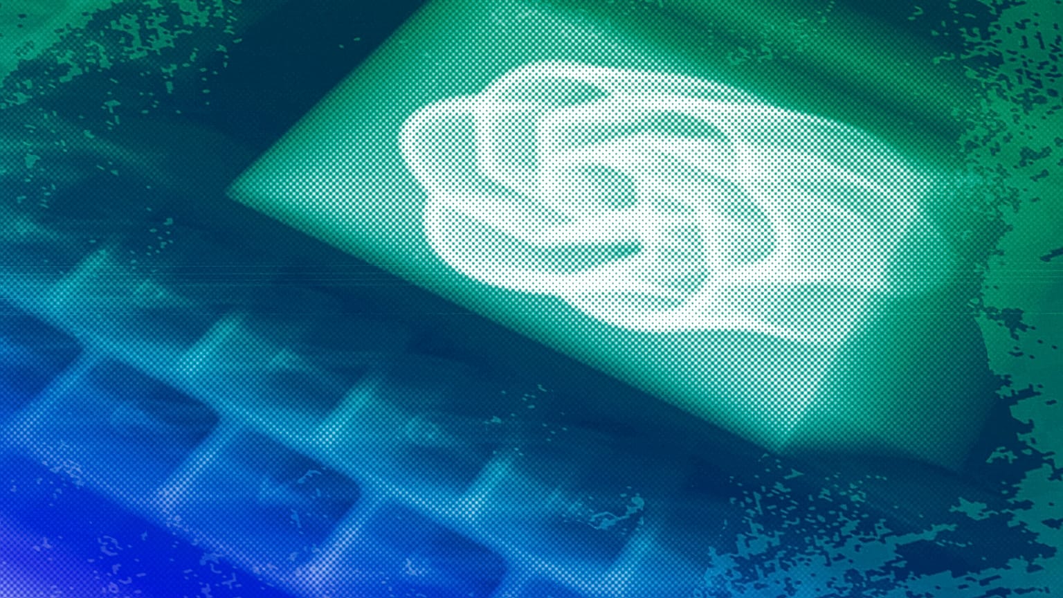 This illustration picture shows the ChatGPT logo displayed on a smartphone, 15 March 2023