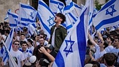 Marcha de ultranacionalistas israelíes por Jerusalén Este 