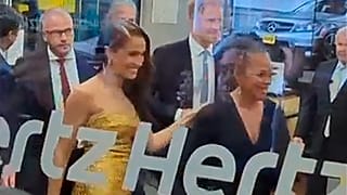 A hercegi pár az esemény előtt