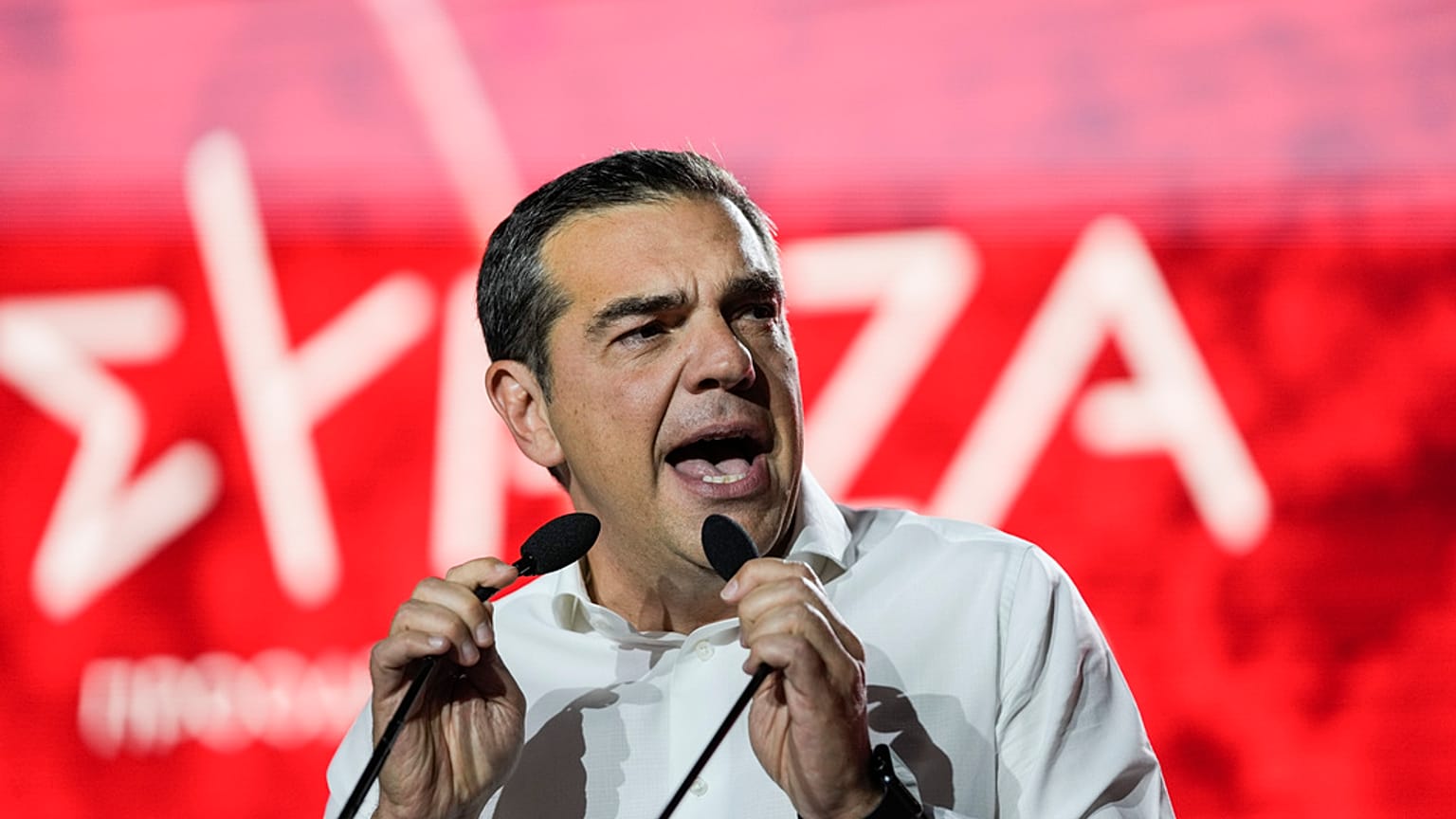 Il comizio di Alexis Tsipras ad Atene. (18.5.2023)