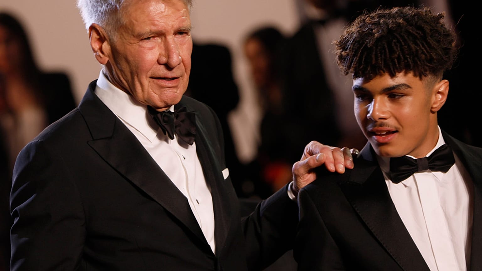 Il divo è sempre lui: Harrison Ford. (Cannes, 18.5.2023)