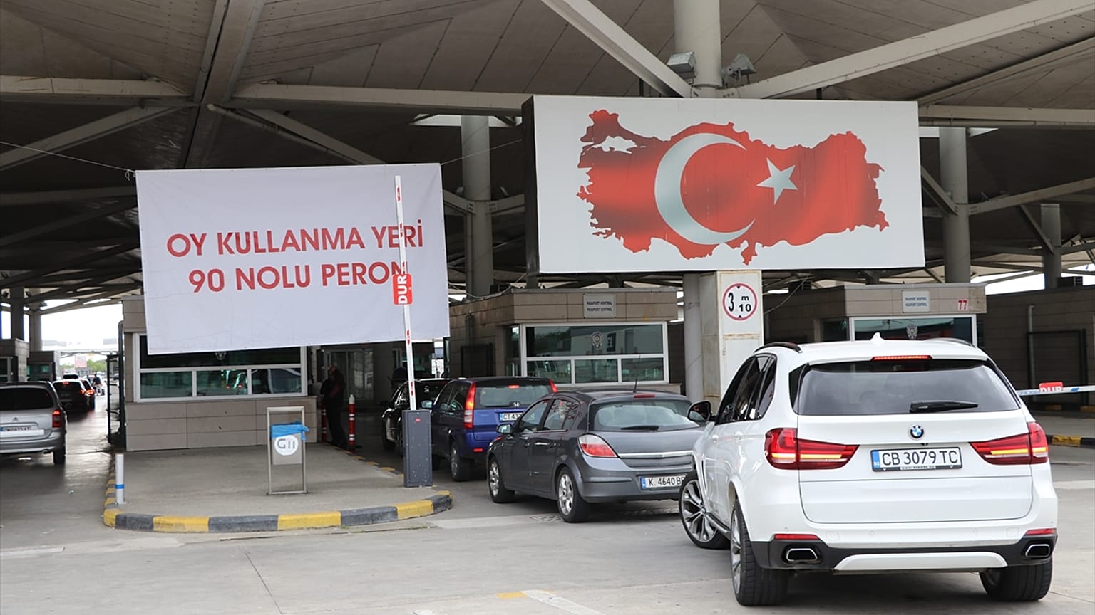 Gümrük kapılarında 20 Mayıs'ta başlayacak olan oy verme işlemi 28 Mayıs saat 17.00'ye kadar sürecek