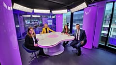 Méabh Mc Mahon con Soraya Rodríguez Ramos, María García Zornoza y Garvan Walshe