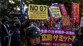 G7 Zirvesi protesto edildi