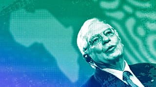 European Union ministers for Foreign Affairs Josep Borrell gives a press conference on EU's new strategy with Africa, March 2020