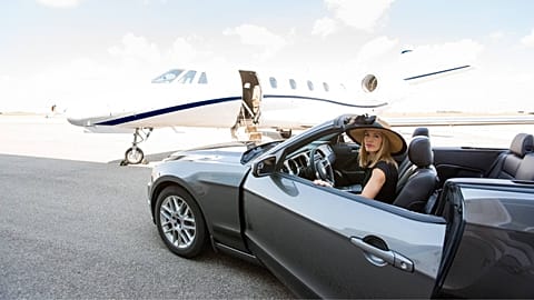 ‘Staggeringly polluting and generally pointless’: Europe’s private jets in numbers.