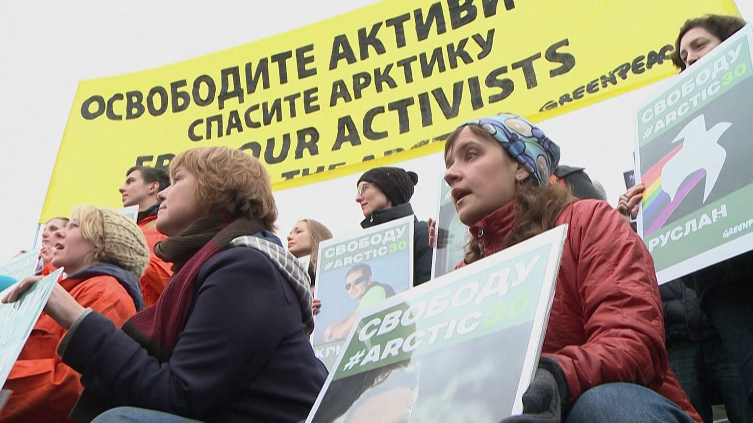 ΑΚΤΙΒΙΣΤΕΣ ΤΗΣ GREENPEACE ΣΤΗ ΡΩΣΙΑ