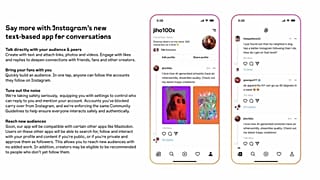Meta'nın geliştirdiği, Twitter'a rakip olacak yeni sosyal medya platformunun ilk görüntüsü