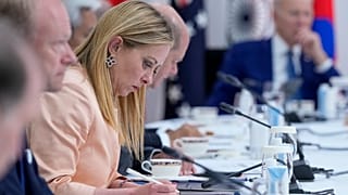 Премьер-министр Италии Джорджа Мелони на саммите "Большой семерки" в Японии