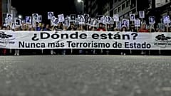 'Marcha del Silencio' en Montevideo (Uruguay). 