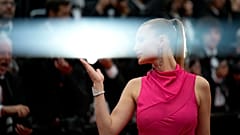 Toni Garrn posiert bei der Ankunft zur Premiere des Films "Killers of the Flower Moon" bei den 76. Internationalen Filmfestspielen in Cannes, 20. Mai 2023.