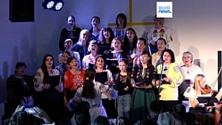 La chorale tchéco-ukrainienne Sunflowers