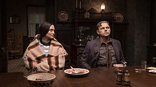 Killers of the Flower Moon, starring Lily Gladstone and Leonardo DiCaprio