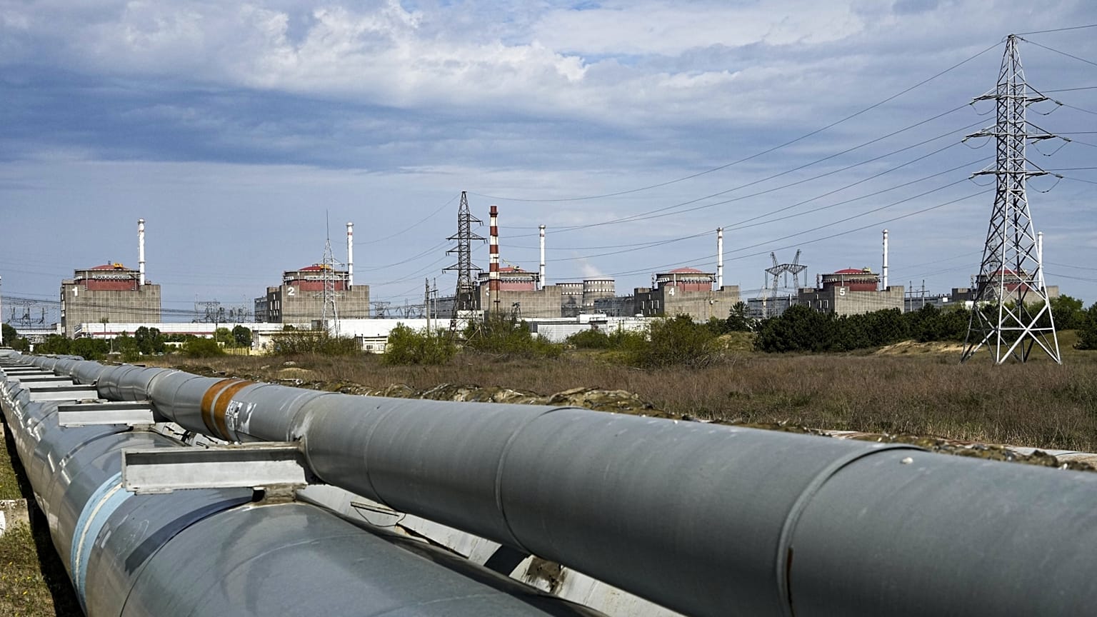 Az orosz kontroll alatt álló délkelet-ukrajnai atomerőmű