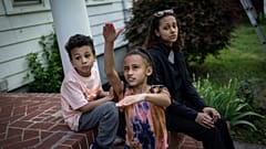 Asthma in the Connecticut public school system has slightly decreased over time but about 1 in 8 students have it, including Caydence and Carter (pictured).