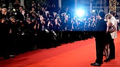 Starregisseur Kaurismäki will sich auf dem roten Teppich nicht fotografieren lassen. 