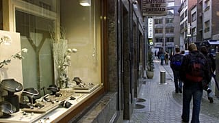 Neste bairro da cidade de Antuérpia concentram-se várias joalharias