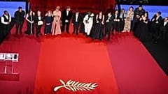 Atores da série "The Idol", no Festival de Cinema de Cannes
