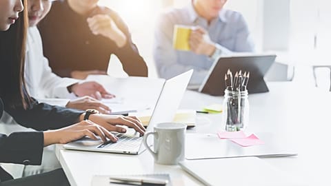 FILE: People working in an office