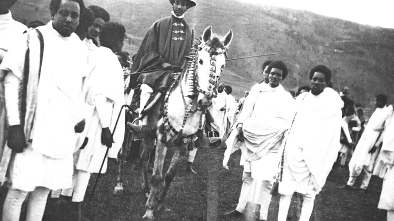 Archív fotó az abesszín háború idejéből - képünk illusztráció