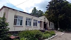 Zerstörtes Gebäude in russischer Grenzregion bei Belgorod