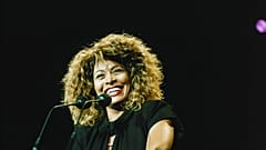  Tina Turner sings at the Rock and Roll awards in New York, Wednesday night, January 18, 1989.