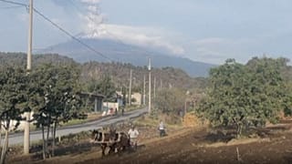 Il vulcano Popocatepetl