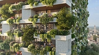 300 trees and 10,000 plants are being added to Europe’s latest vertical forest in Utrecht.