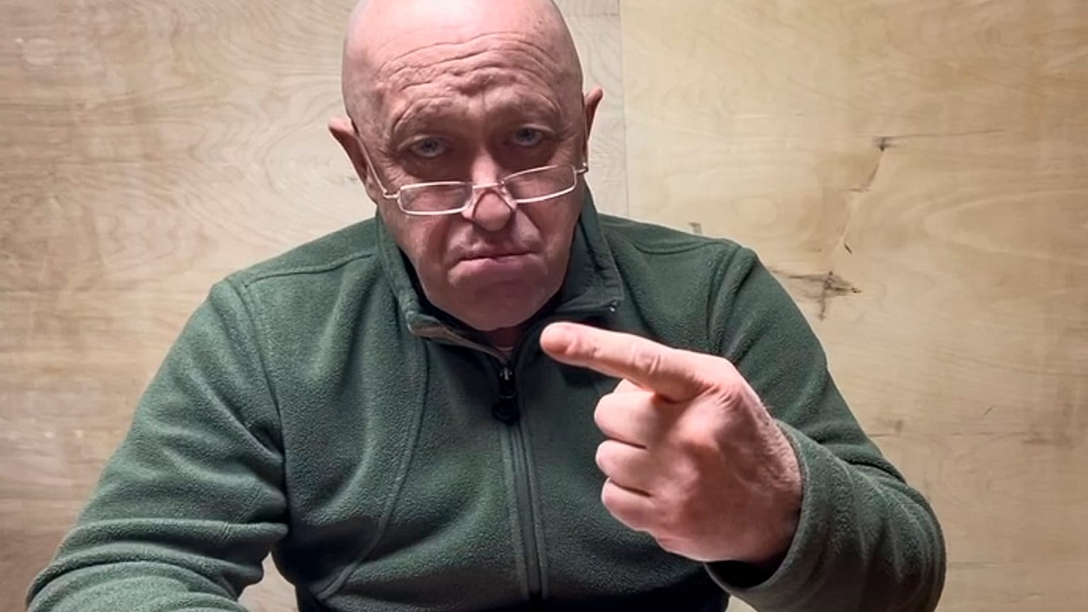 El líder de los mercenarios del Grupo Wagner en uno de sus vídeos en la red social Telegram