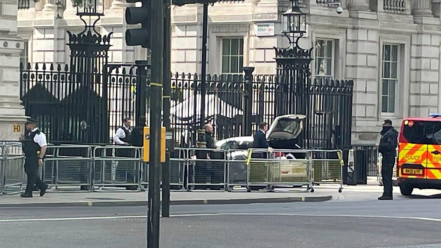 مكان الحادث