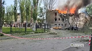 Frappe russe sur Dnipro  