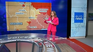 Sasha Vakulina presenta las últimas informaciones de la guerra en Ucrania