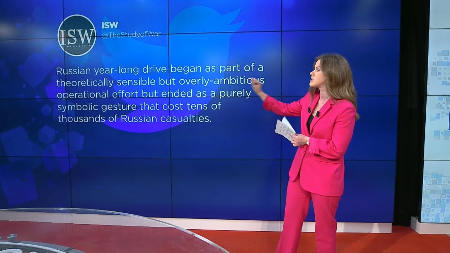 Euronews correspondent Sasha Vakulina.