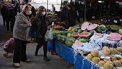 Türkiye'de bir halk pazarı