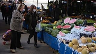 Türkiye'de bir halk pazarı
