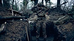 Украинские солдаты в районе Бахмута
