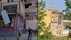آثار الهجوم الروسي على كييف