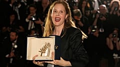 76. Cannes Film Festivali'nde "Altın Palmiye Ödülü"nü "Anatomy of a Fall" filmiyle Fransız yönetmen Justine Triet aldı