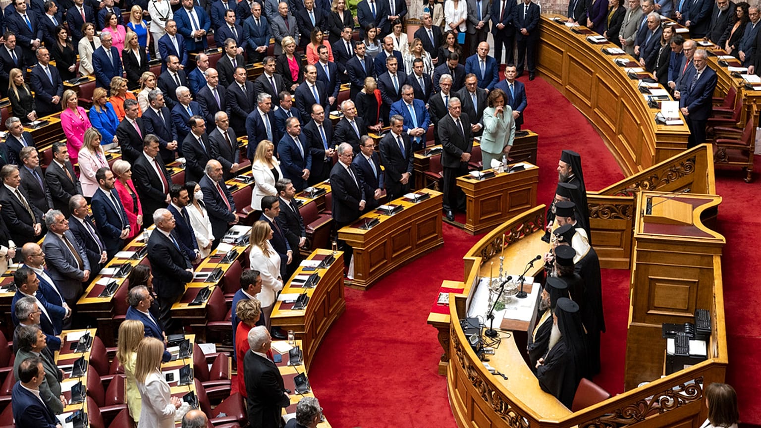 Η ορκωμοσία της νέας Βουλής των Ελλήνων