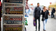 Des journaux turcs, au lendemain de la victoire du président Erdogan, le 29 mai 2023