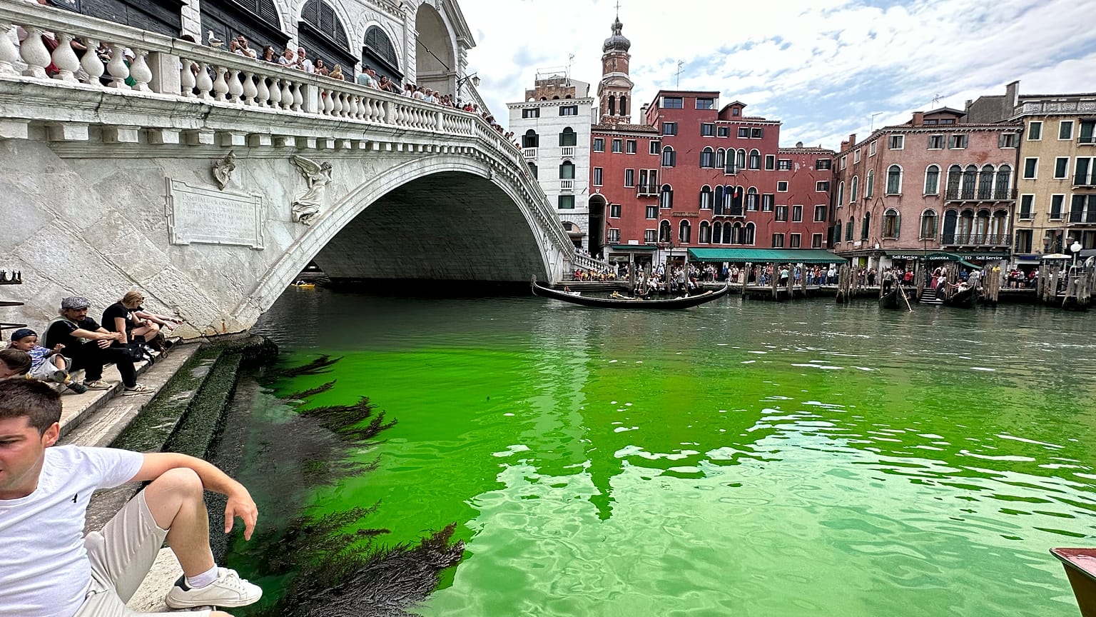 A Canal Grande Velencében 2023. május 28-án 