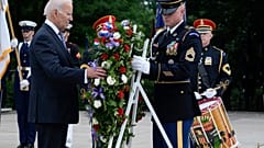 US-Präsident Joe Biden am Memorial Day