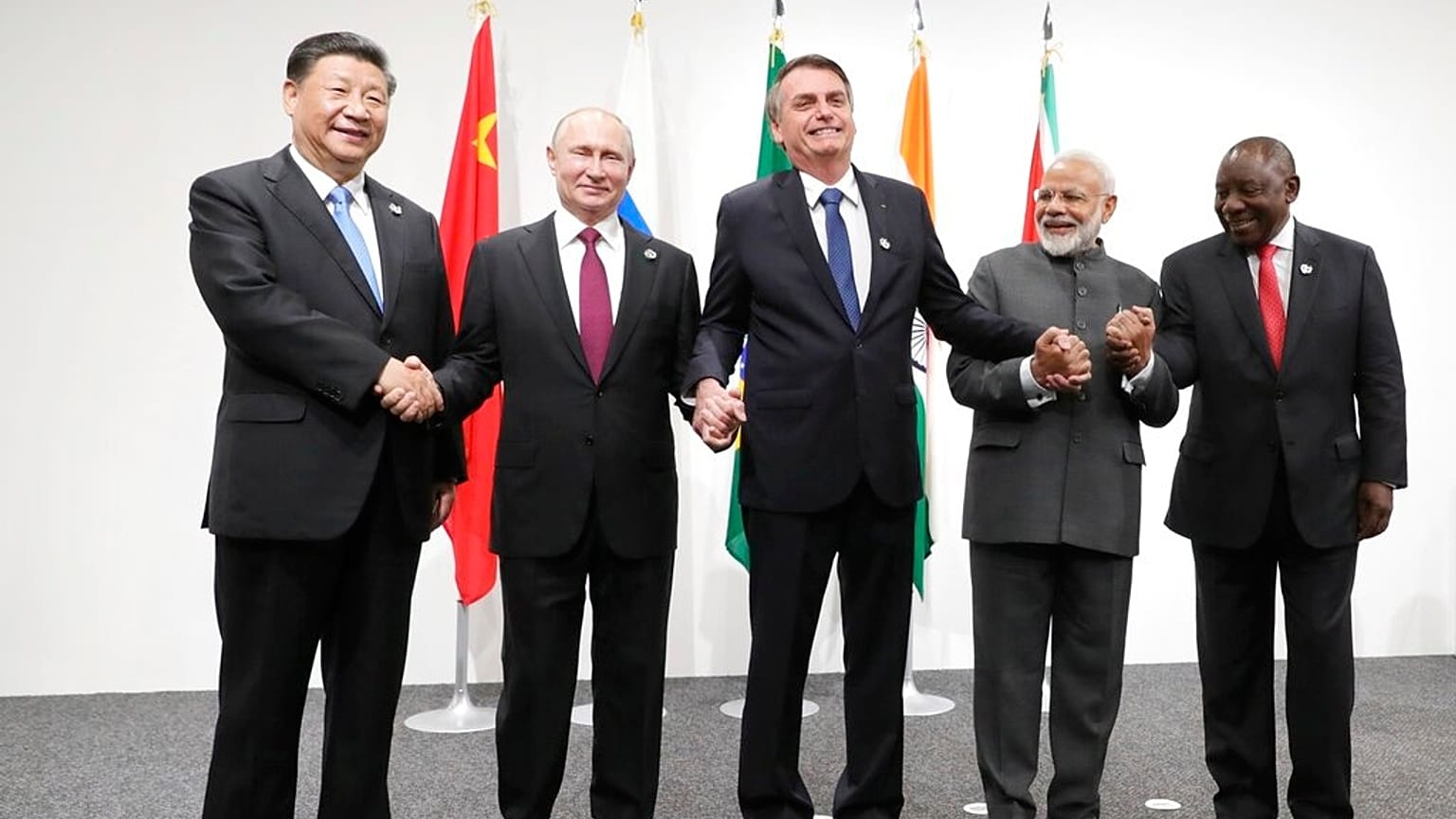 BRICS liderleri en son 2019 yılında Brezilya'da düzenlenen zirvede yüzyüze bir araya gelmişti