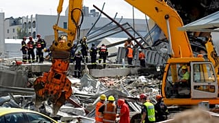 صورة أرشيفية للدمار الذي خلفه الزلزال الذي ضرب نيوزيلندا عام 2011