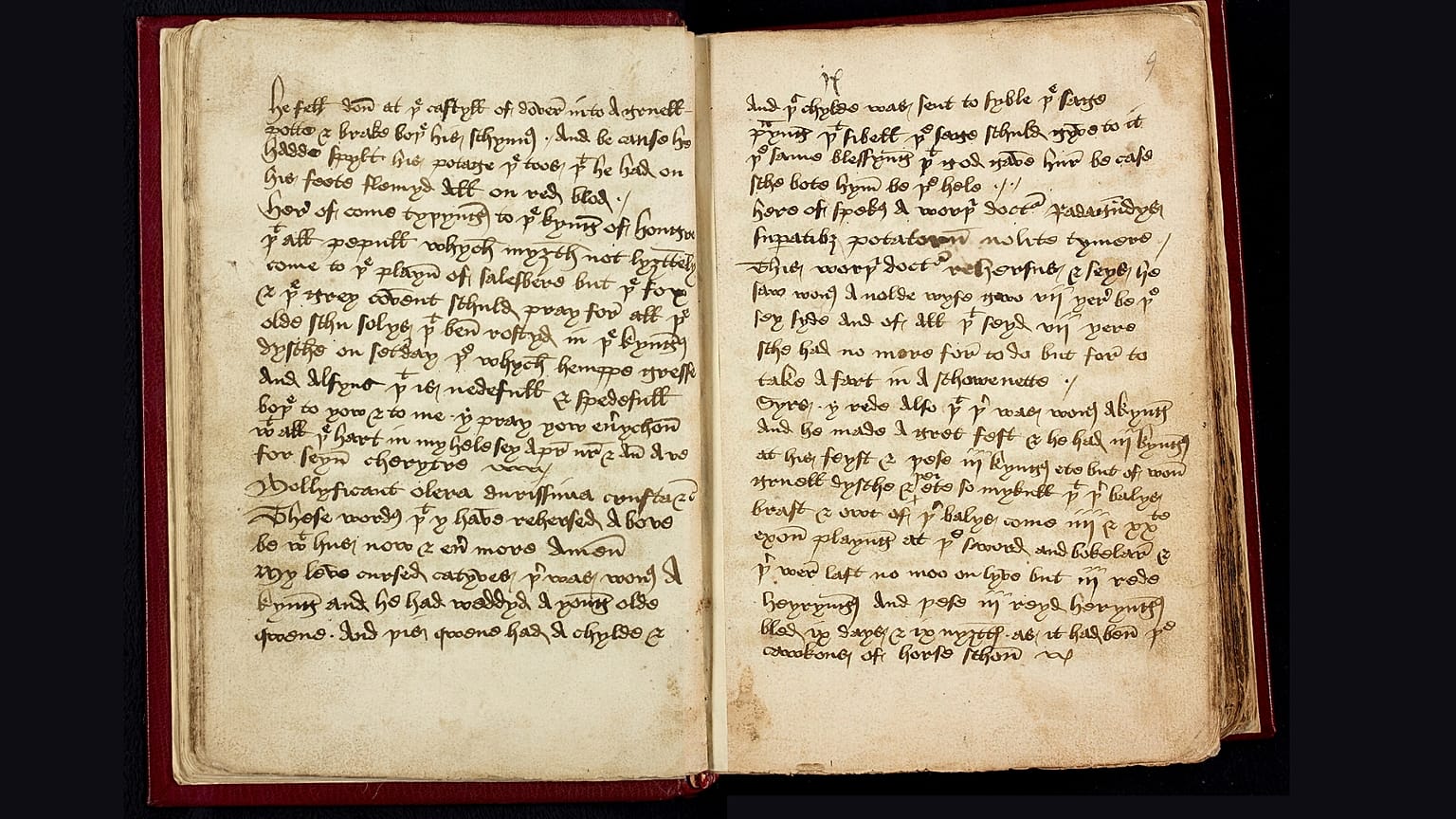 The Heege manuscript offers insight into comedic performances during medieval times.