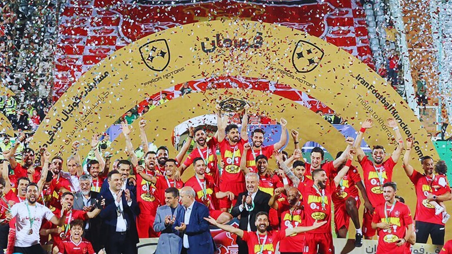 قهرمانی پرسپولیس در فینال جام حذفی مقابل استقلال
