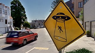 Panneau de signalisation sur la Roosevelt Way à Loma Vista à San Francisco aux Etats-Unis