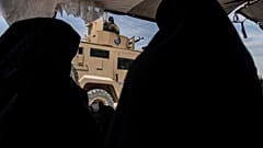 Im Lager al-Hol, in dem Familien von IS-Mitgliedern in der Provinz Hasakeh in Syrien untergebracht sind.
