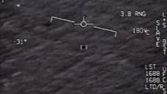 ABD'li pilotlar tarafından kaydedilen UFO görüntüsü (arşiv)